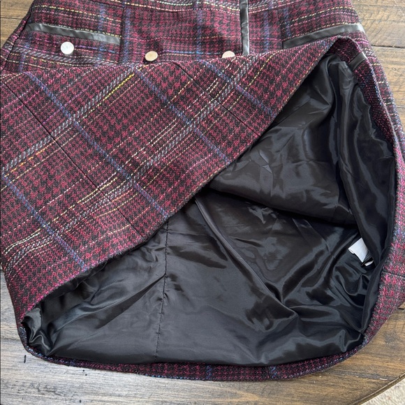 Karen Millen | Check Jacquard Button Front Dress - Picture 9 of 10